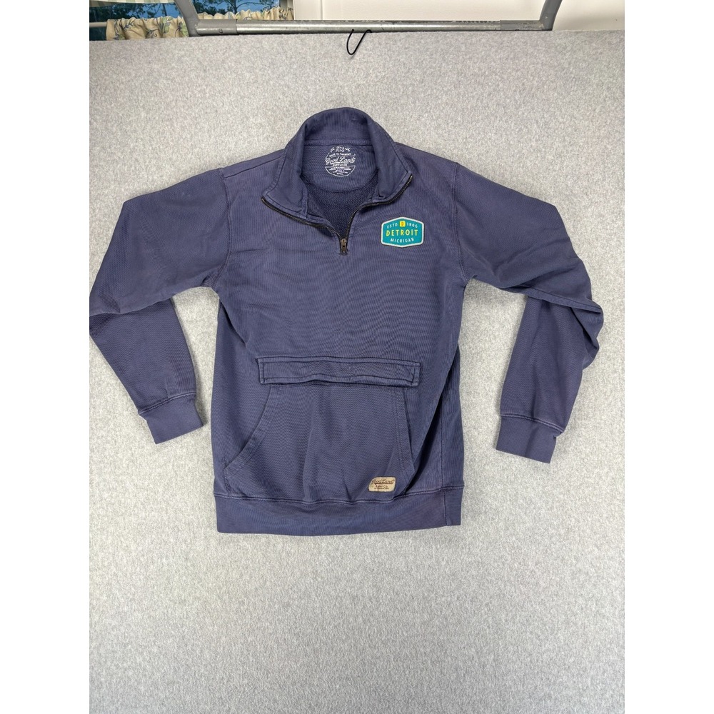 Good Land Supply Co Women's athleisure Small Crop Sweatshirt Detroit